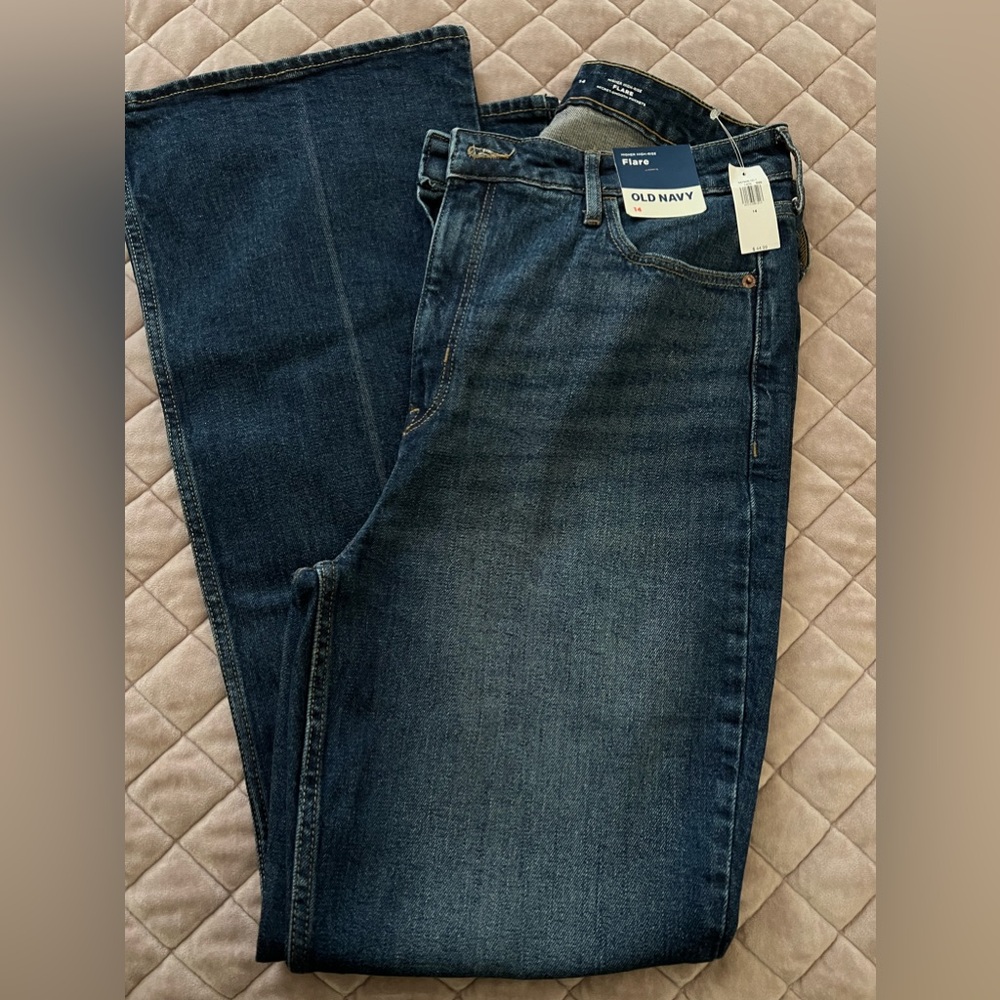 Old Navy Higher High Rise Flare jeans